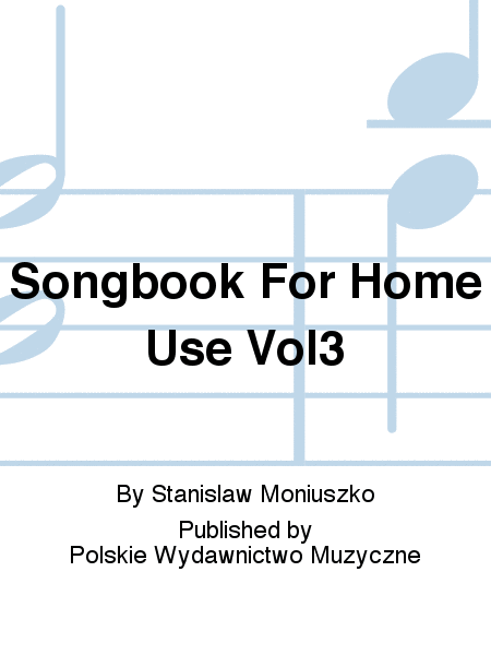 Songbook For Home Use Vol3