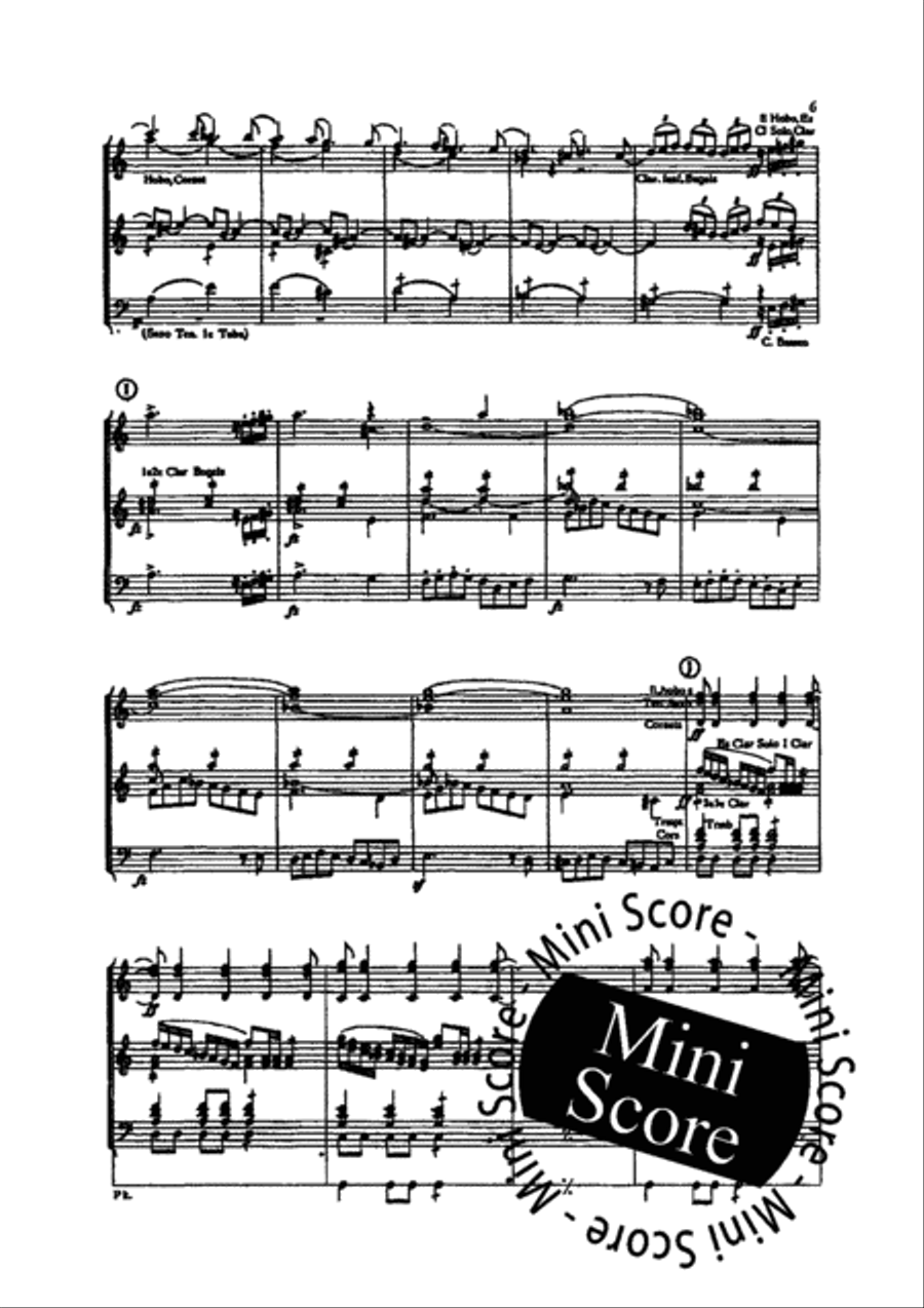 Iphigenie en Aulide Concert Band scores gallery preview page 8