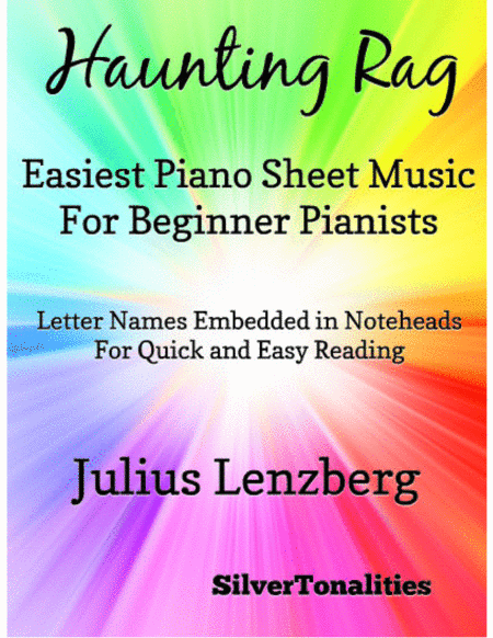 Haunting Rag Easiest Piano Sheet Music for Beginner Pianists