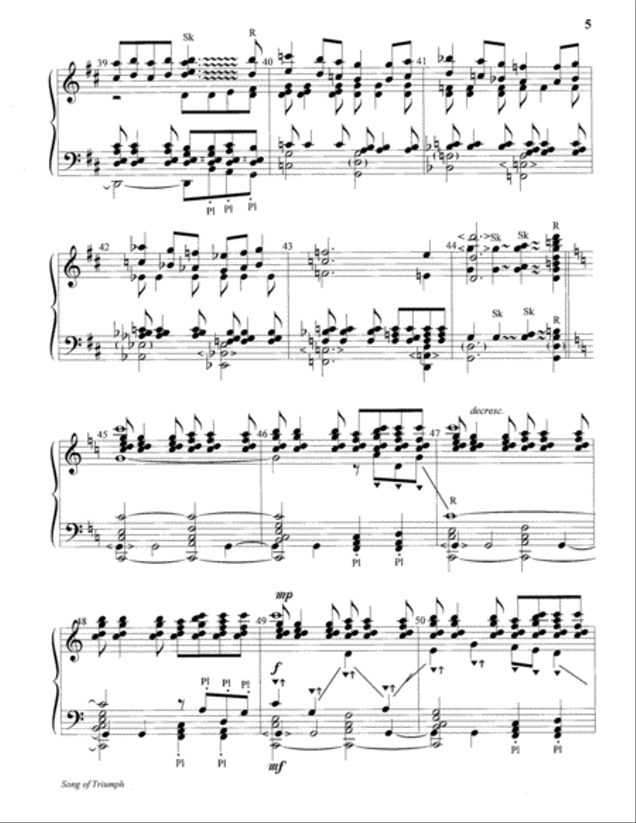 Song of Triumph