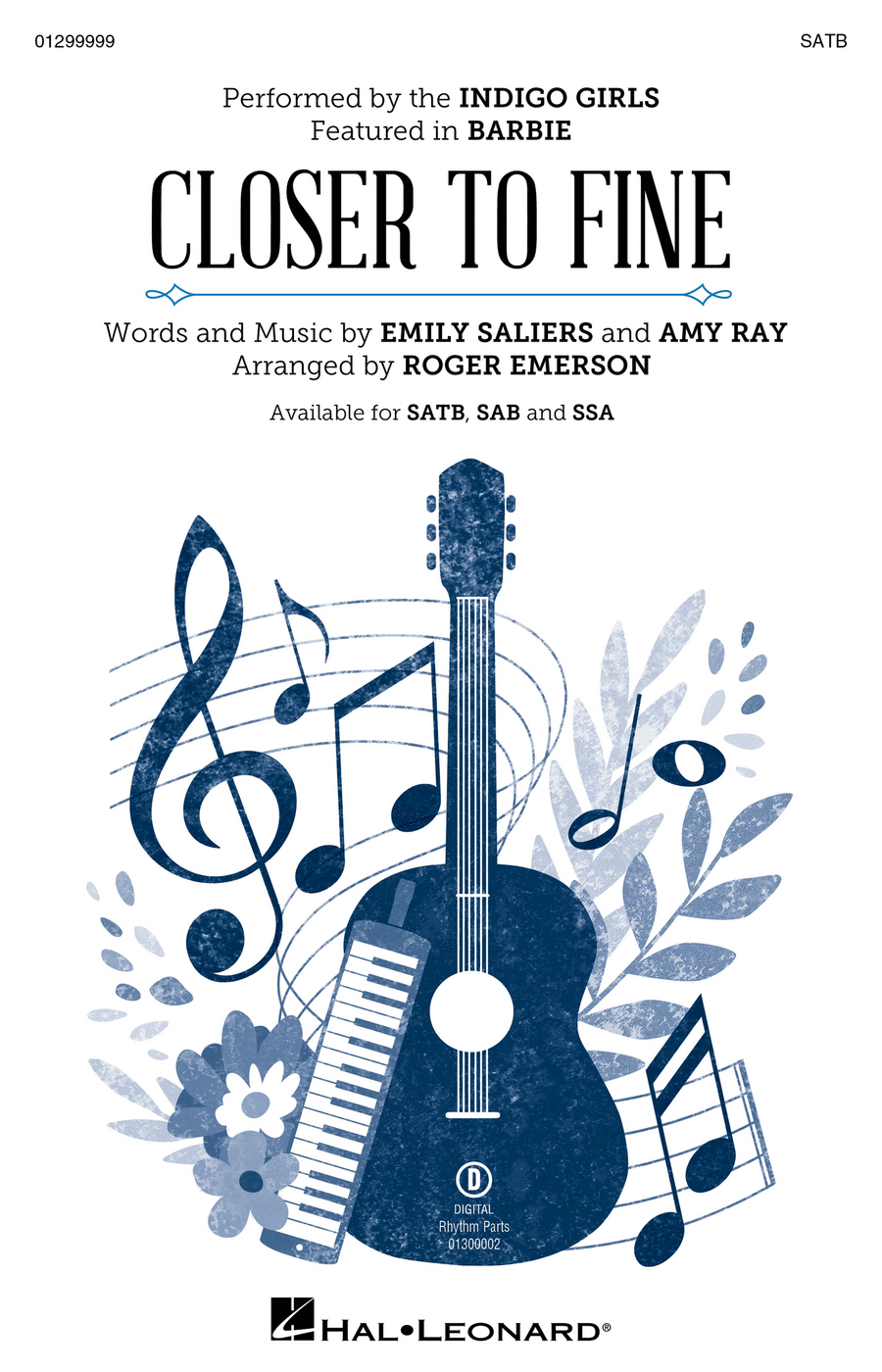Closer to Fine 4-Part scores gallery preview page 1