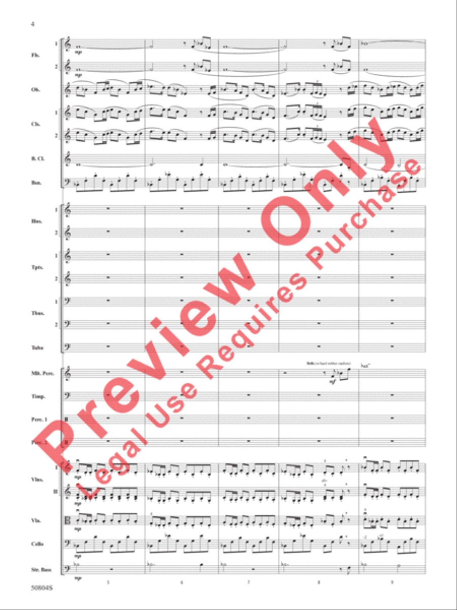 A Childhood Remembered Full Orchestra scores gallery preview page 5