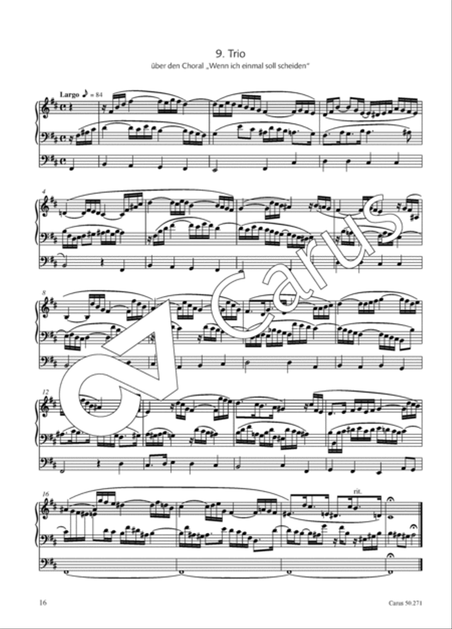 Ten small pieces for the organ Organ Solo scores gallery preview page 17