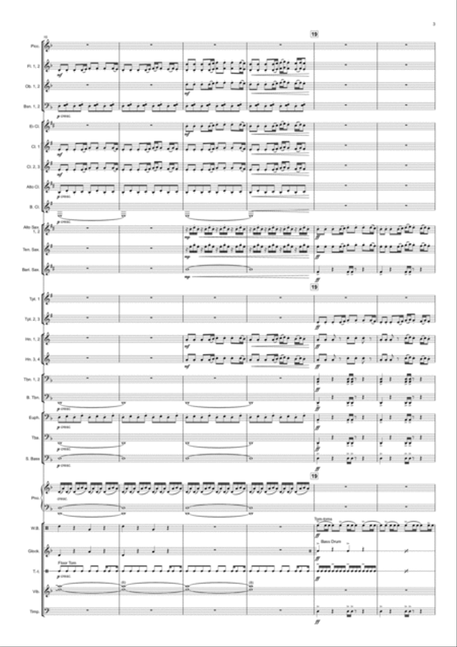 All The Strange Creatures Concert Band scores gallery preview page 3