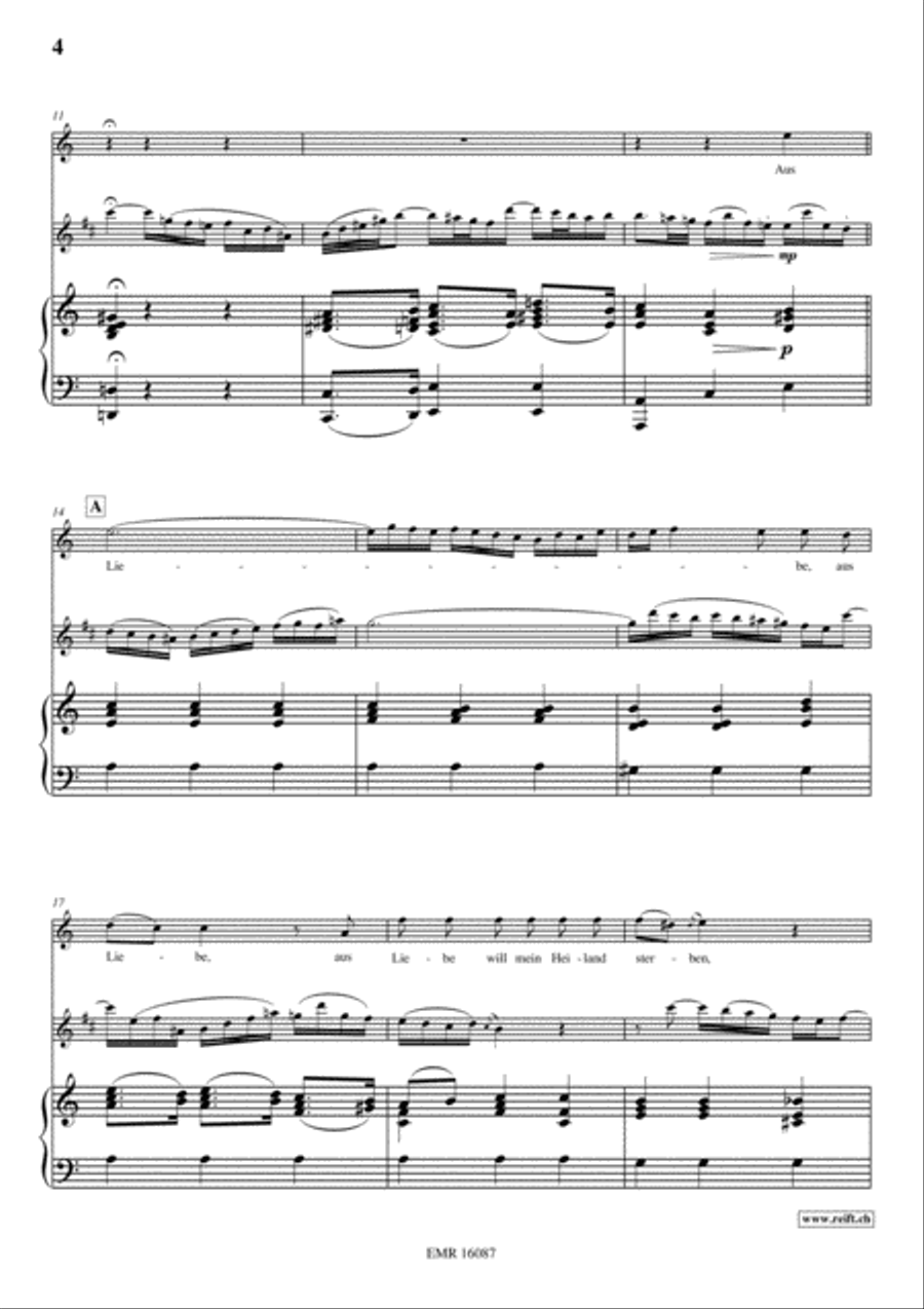 Aus Liebe Aus Liebe Clarinet scores gallery preview page 5