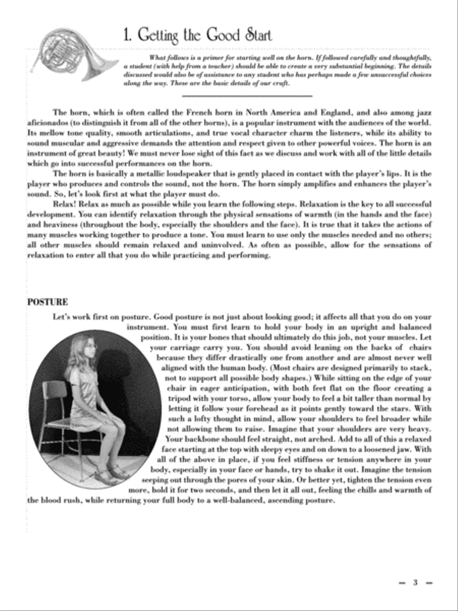 Collected Thoughts on Teaching and Learning, Creativity and Horn Performance Horn scores gallery preview page 3