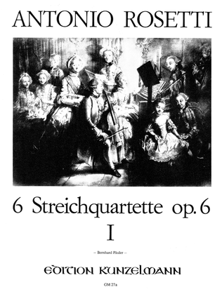 6 string quartets, Volume 1