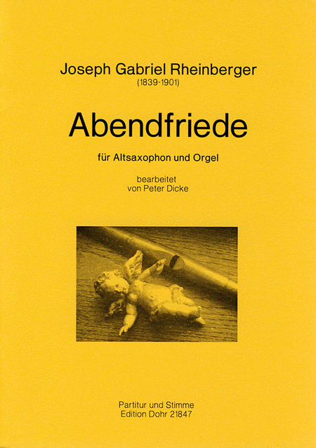 Abendfriede op. 156, Nr. 10 (für Altsaxophon und Orgel)