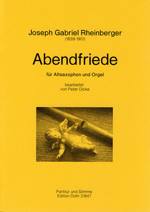 Abendfriede op. 156, Nr. 10 (für Altsaxophon und Orgel)