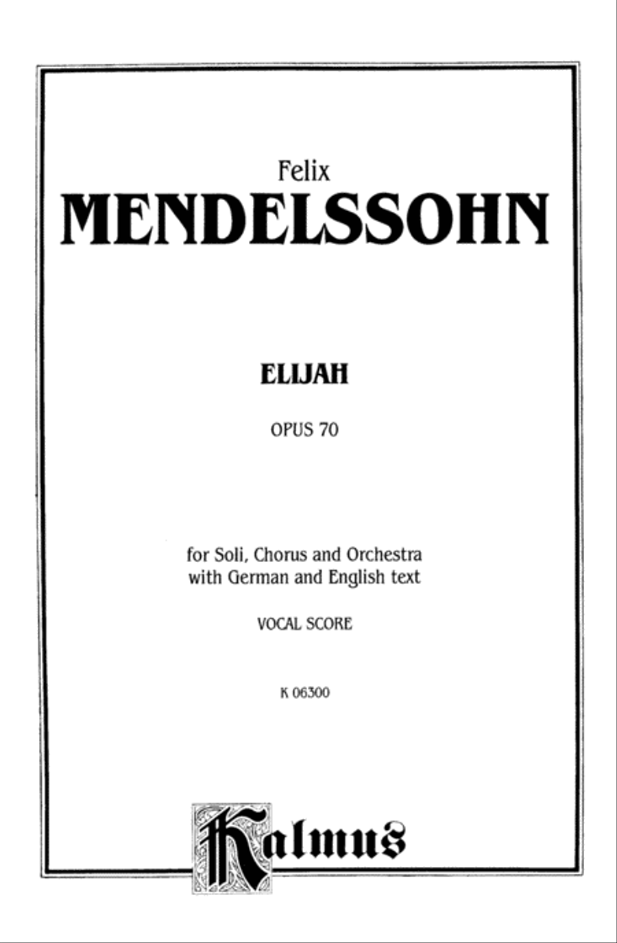 Elijah 4-Part scores gallery preview page 2