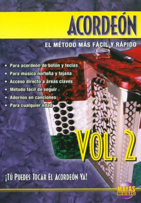 Acordeon Vol. 2, Spanish Only
