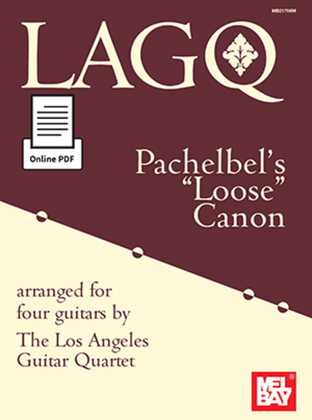 Book cover for LAGQ: Pachelbel's Loose Canon
