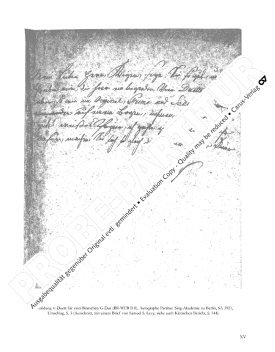 Gesamtausgabe Band 3 (Kammermusik: Duette, Solo- und Triosonaten) Score scores gallery preview page 16
