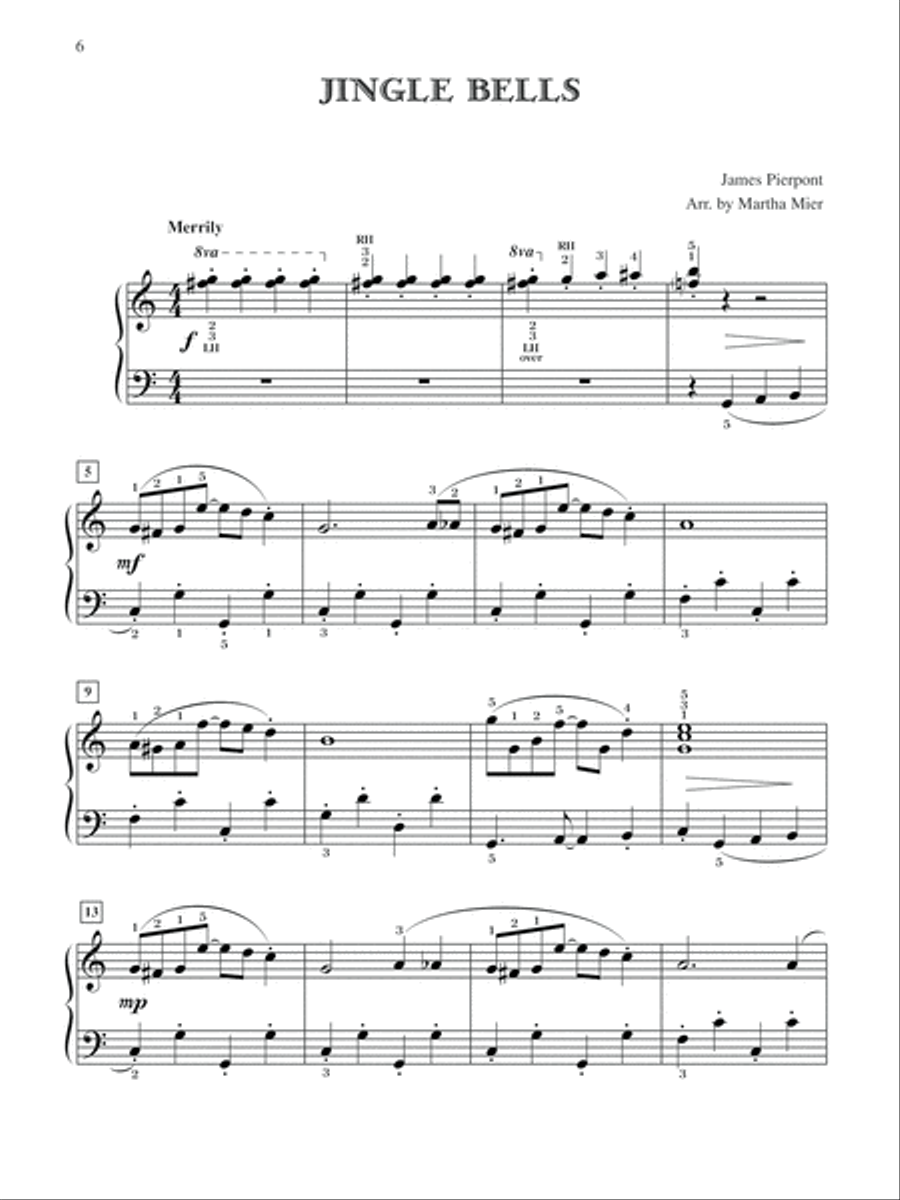 Christmas Jazz, Rags & Blues, Book 2 Piano Solo scores gallery preview page 5