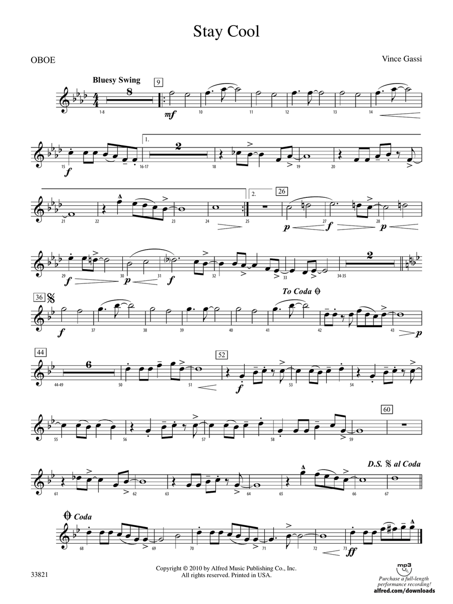 Stay Cool: Oboe
