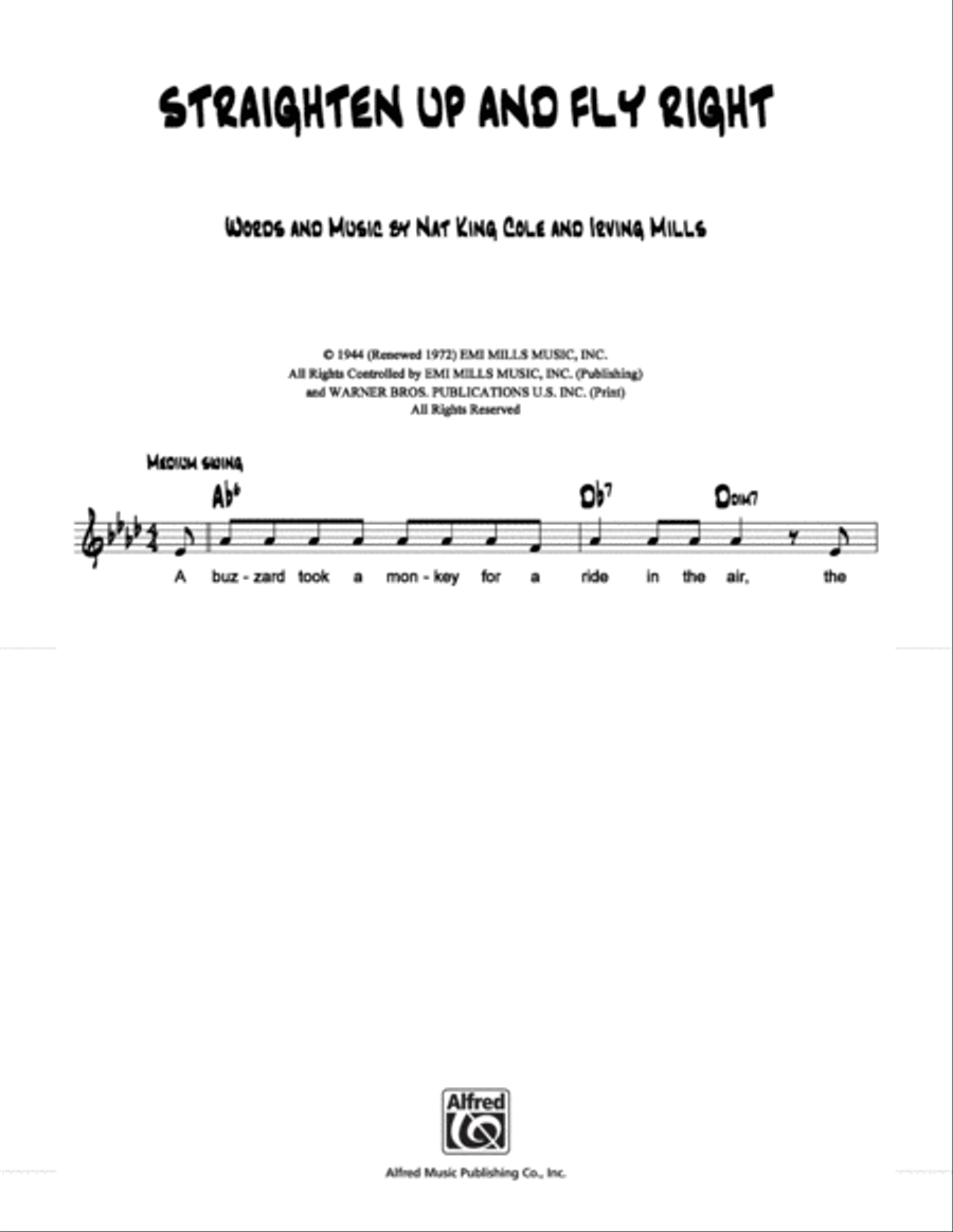 Straighten Up and Fly Right School and Community scores gallery preview page 1