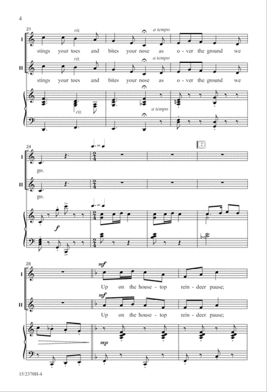 A Family Christmas Spectacular 2-Part scores gallery preview page 5