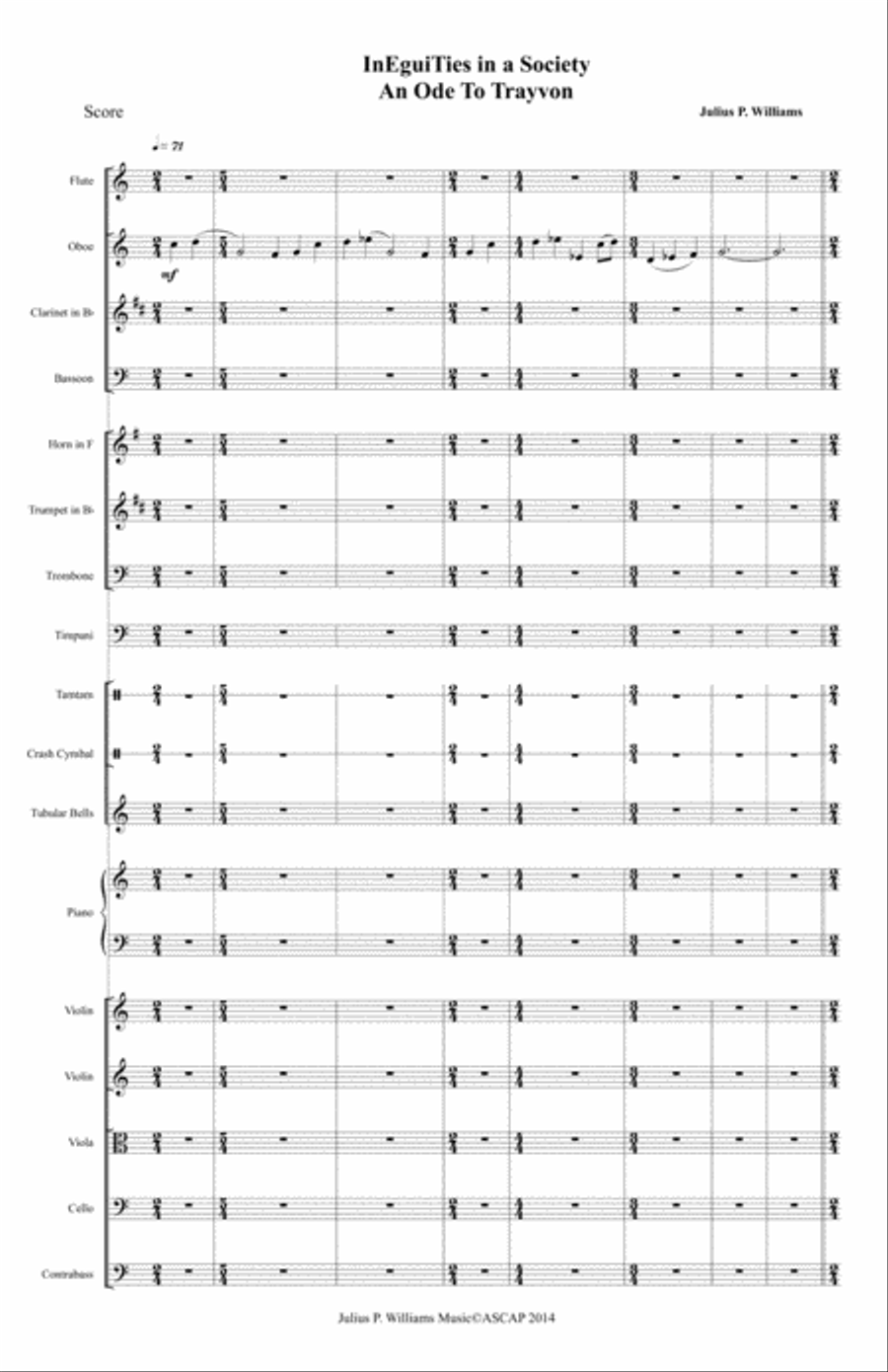 In Equities of a Society Chamber Orchestra scores gallery preview page 3