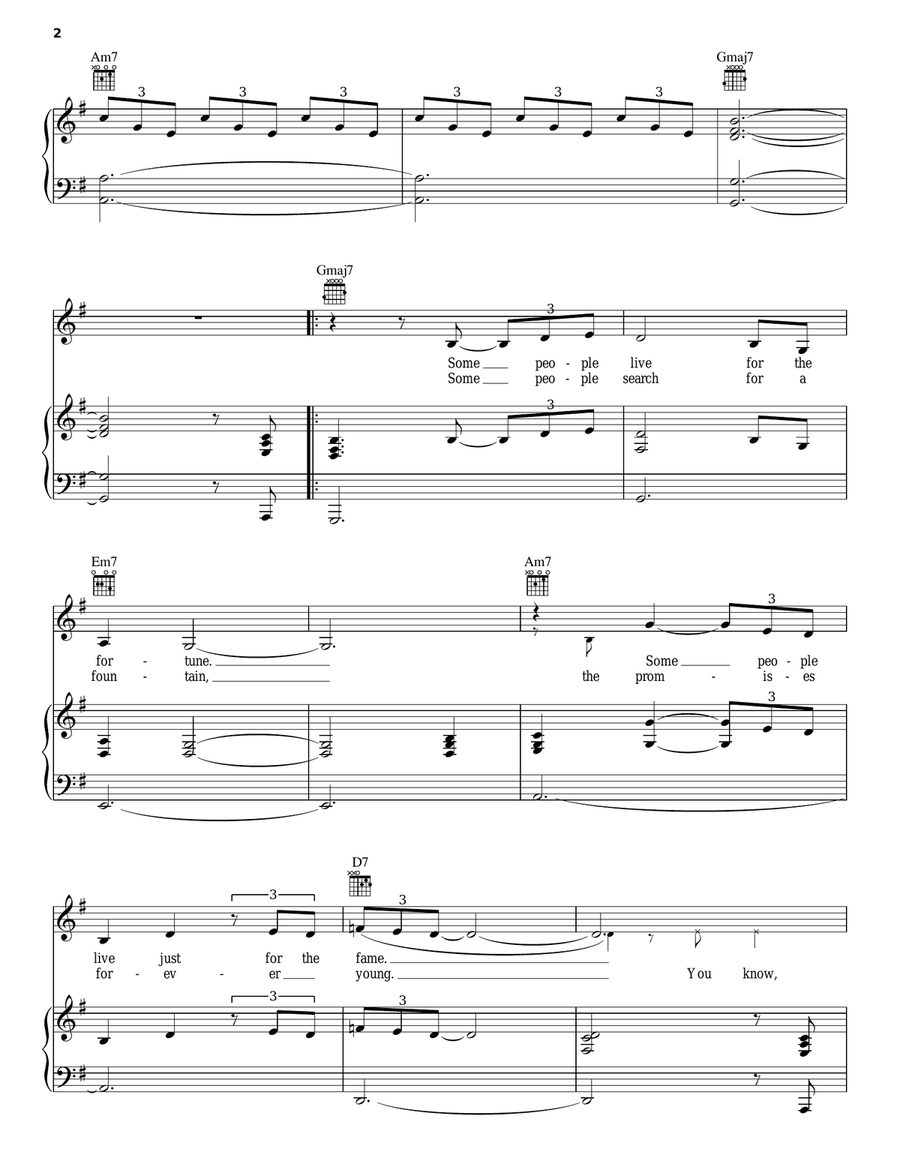 If I Ain't Got You Acoustic Guitar scores gallery preview page 2
