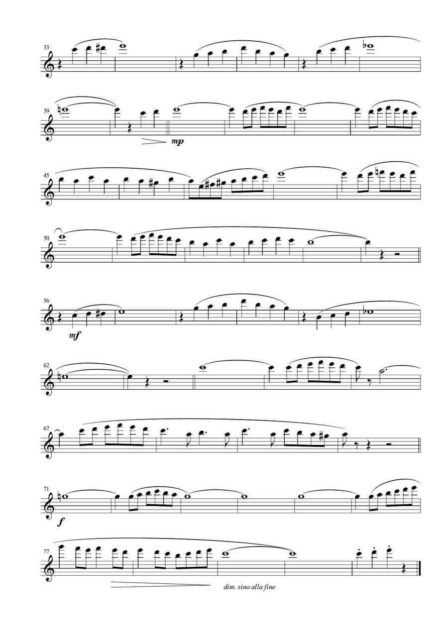 Life Is Beautiful (la Vita E Bella) Woodwind Quartet scores gallery preview page 2