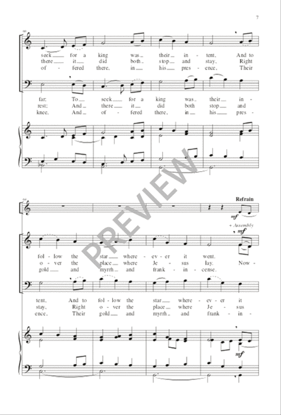 The First Nowell The First Nowell 3-Part scores gallery preview page 9