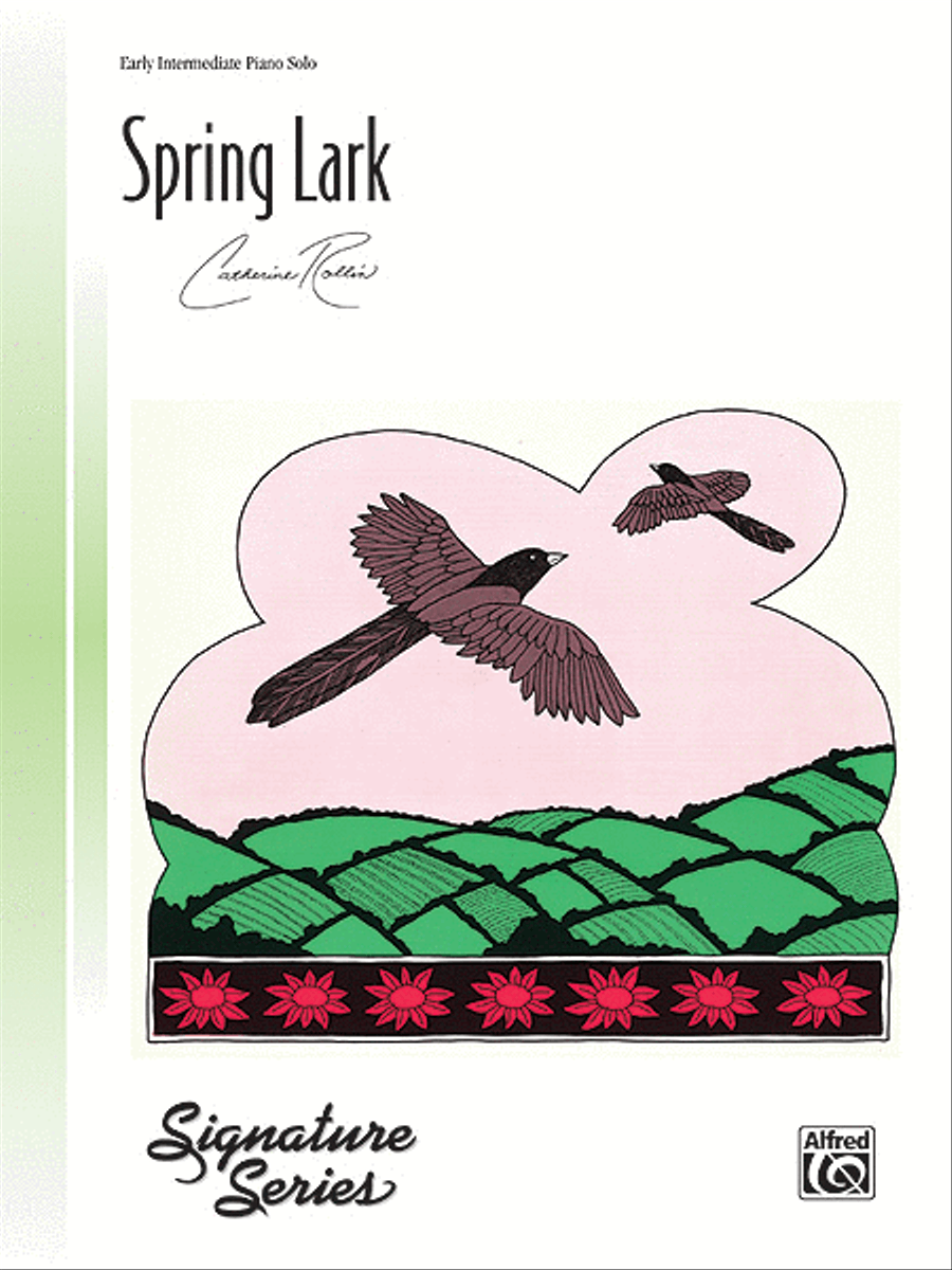 Spring Lark Piano Solo scores gallery preview page 1