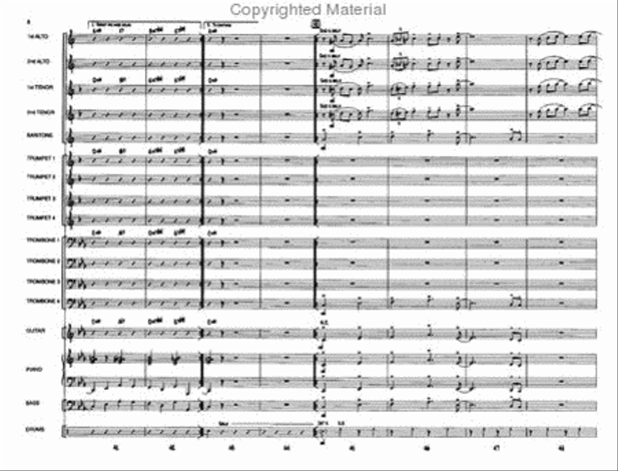 Chasin' Bill Jazz Ensemble scores gallery preview page 7