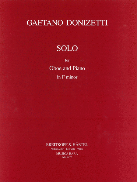 Solo fur Oboe und Klavier