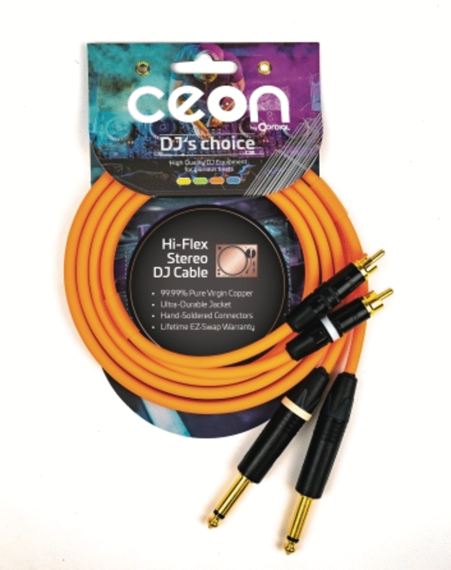 Premium DJ Dual/Mono (Black Light) Cable