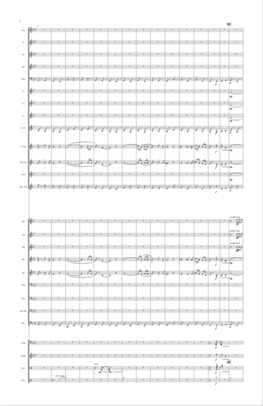 Return of the Heroes Concert Band scores gallery preview page 6
