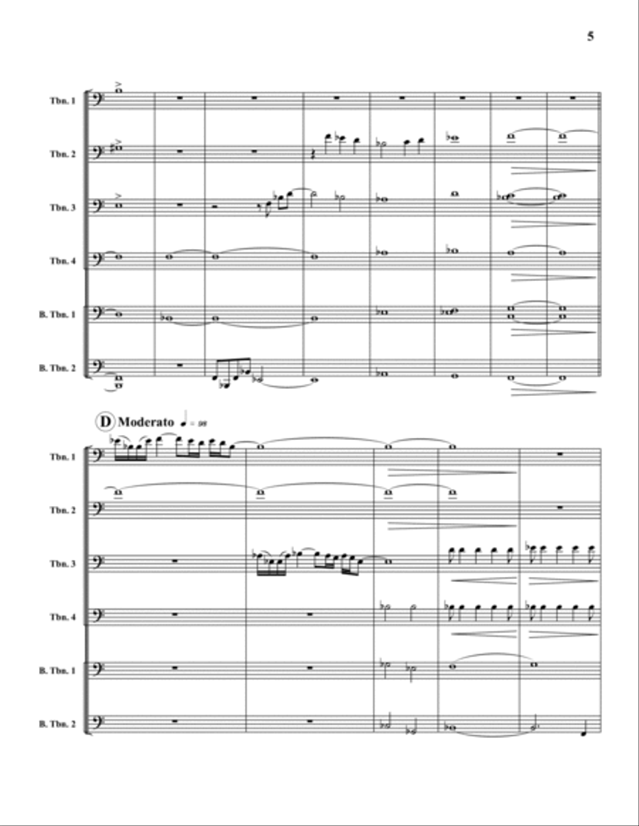 Blowfest Large Ensemble scores gallery preview page 5