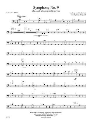 Symphony No. 9 (2nd Movement): String Bass