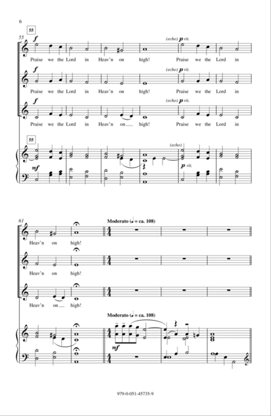 Three Noels Three Noels SSA scores gallery preview page 5