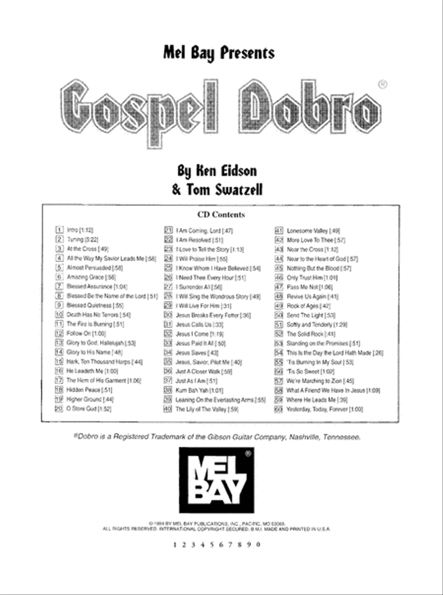 Gospel Dobro Dobro scores gallery preview page 3