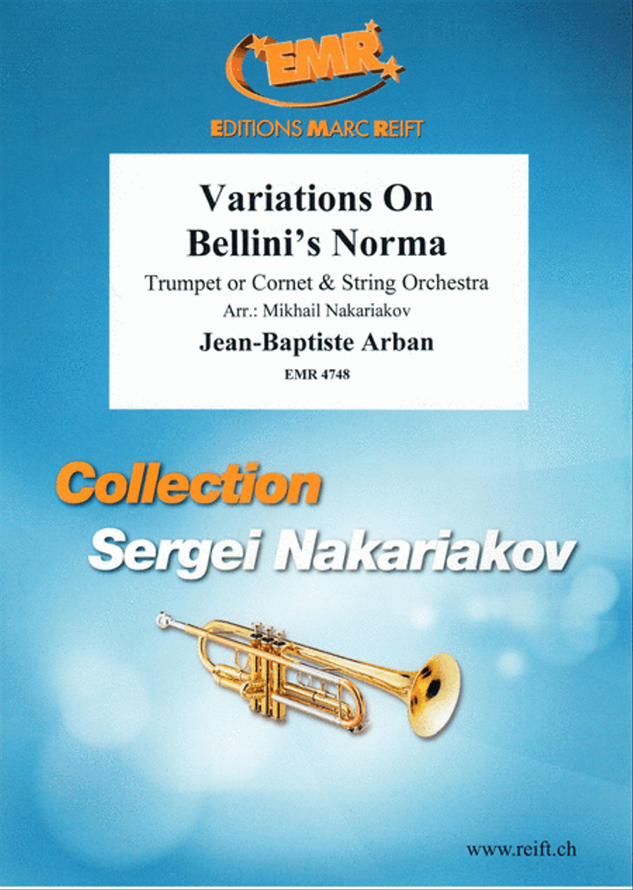 Variations On Bellini's Norma String Orchestra scores gallery preview page 1