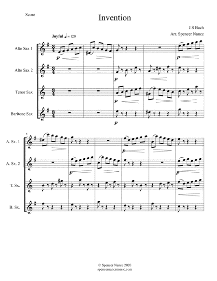 Invention Invention Woodwind Trio scores gallery preview page 5