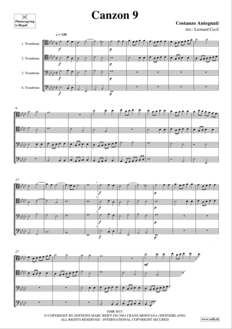 Canzon 9