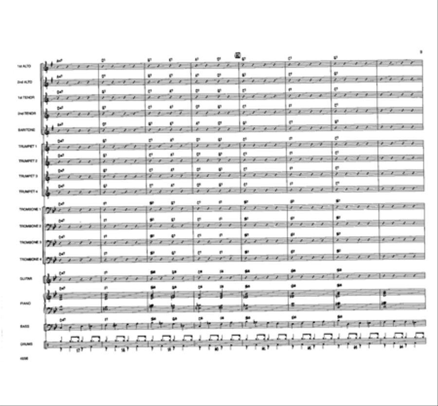 It's About Time Jazz Ensemble scores gallery preview page 9