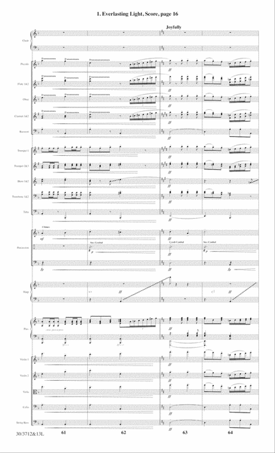 Everlasting Light - Full Score (Digital Download) Choir scores gallery preview page 18