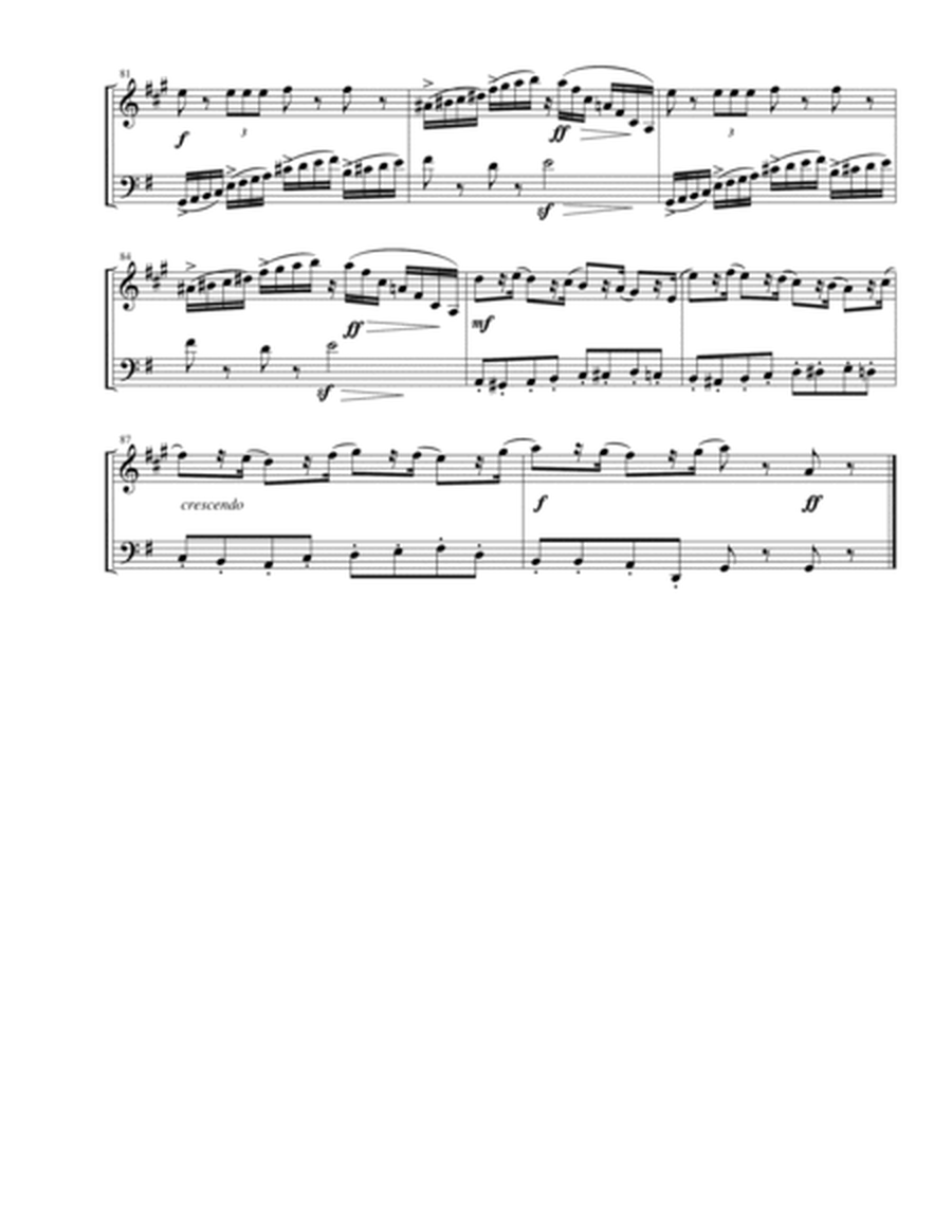 3 Pieces from The Nutcracker for Clarinet and Bassoon Duet image number null