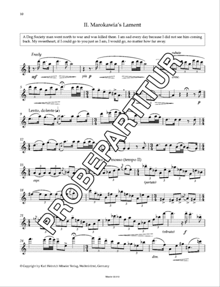 Moon Dances Alto Recorder scores gallery preview page 11