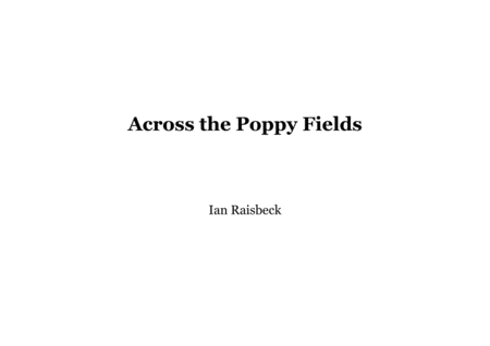 Across the Poppy Fields
