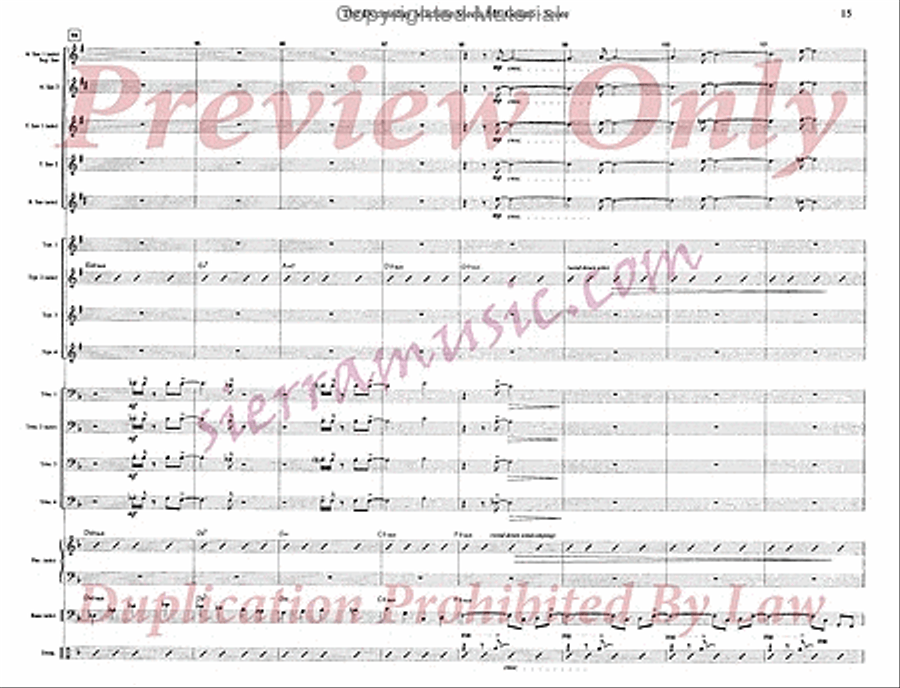 The Doomsday Machine Meets Mr. Gelato Jazz Ensemble scores gallery preview page 16