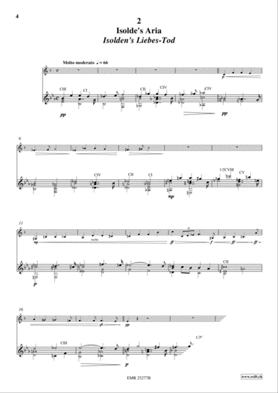 2 Arias Bass Clarinet scores gallery preview page 4