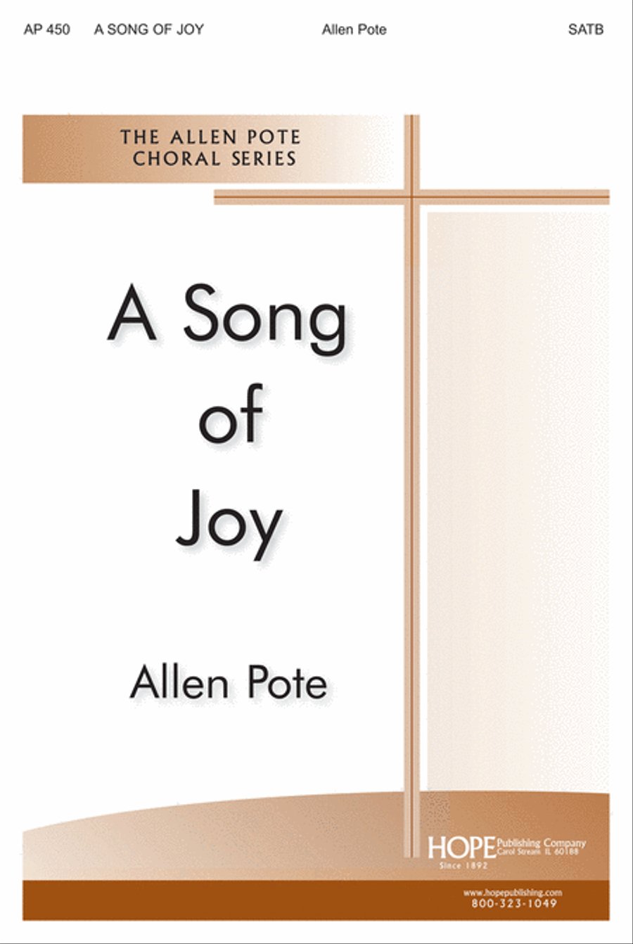 A Song of Joy 4-Part scores gallery preview page 1