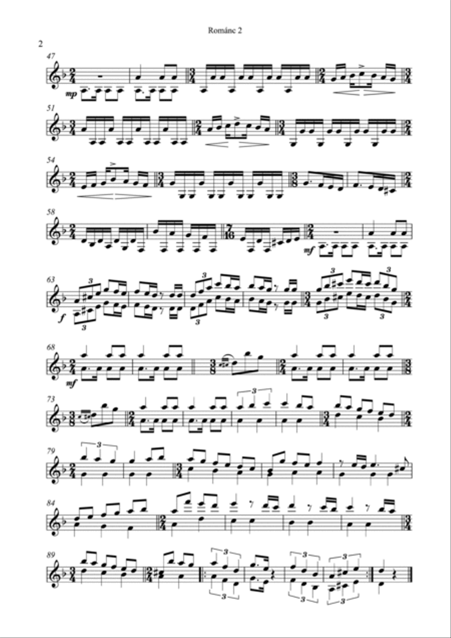 5 Songs for Vibraphone - 5 Dal Vibraphonra Vibraphone scores gallery preview page 6