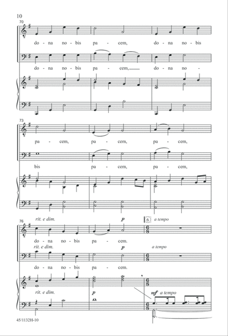Singable Solutions for TB Choirs TB scores gallery preview page 10