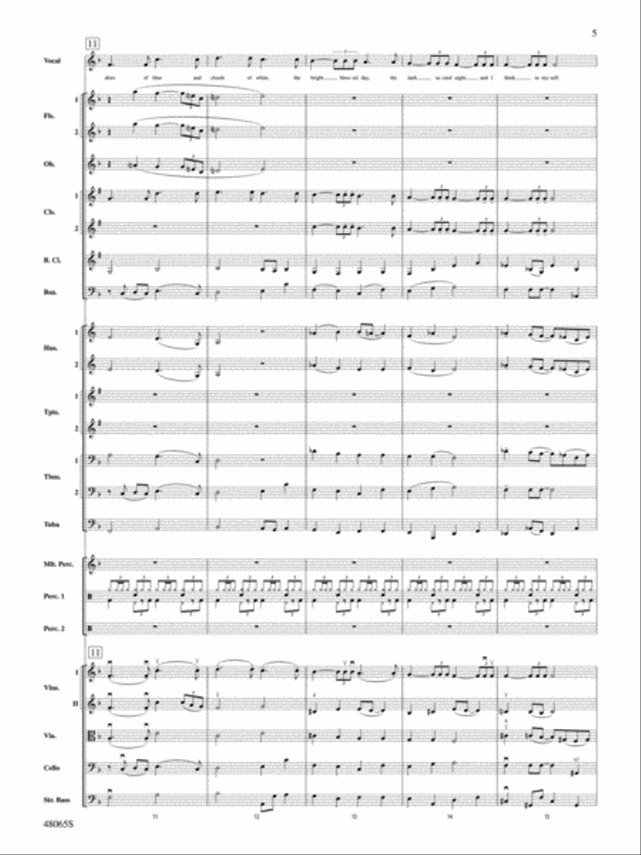 Wonderful Worlds: Score Wonderful Worlds: Score Full Orchestra scores gallery preview page 5