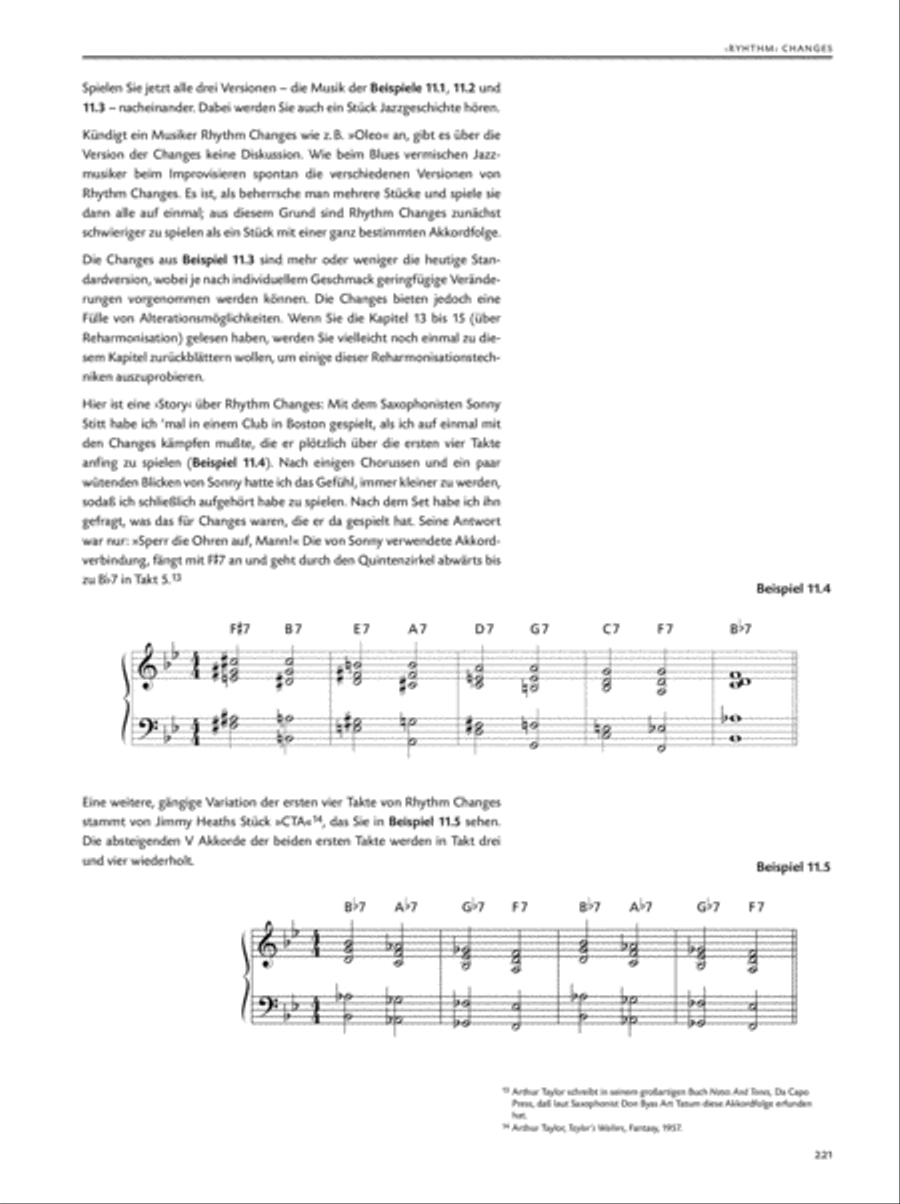 Das Jazz Theorie Buch Collection / Songbook scores gallery preview page 6
