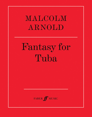 Book cover for Fantasy for Tuba